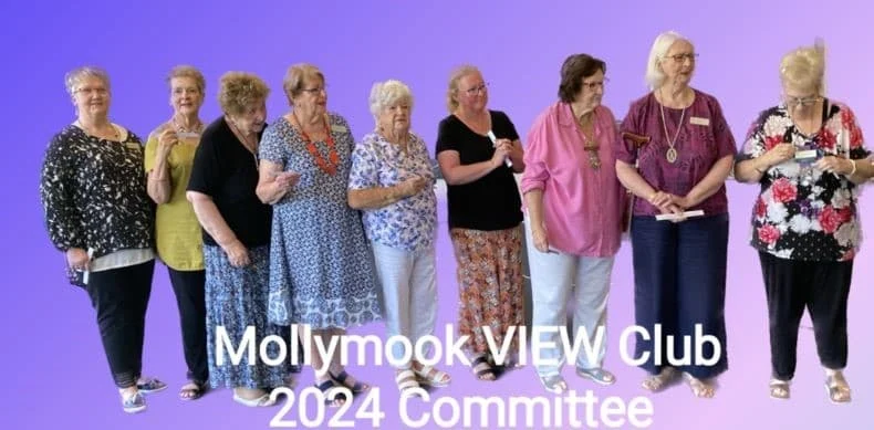 Mollymook View Club - Meet our 2024 Committee